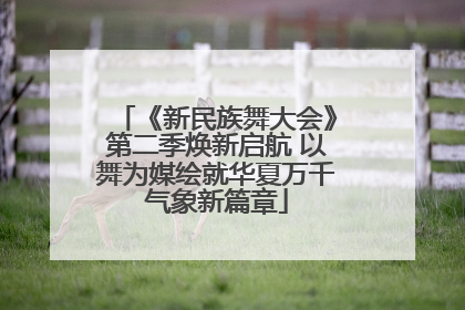 《新民族舞大会》第二季焕新启航 以舞为媒绘就华夏万千气象新篇章