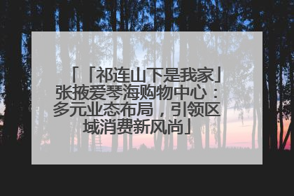 「祁连山下是我家」张掖爱琴海购物中心：多元业态布局，引领区域消费新风尚