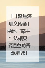 「聚焦深圳文博会」两地“牵手”结硕果 昭通皇菊香飘鹏城