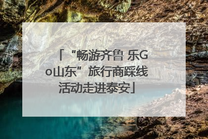 “畅游齐鲁 乐Go山东”旅行商踩线活动走进泰安