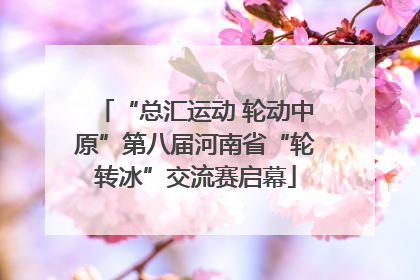 “总汇运动 轮动中原”第八届河南省“轮转冰”交流赛启幕