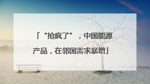 “抢疯了”，中国能源产品，在邻国需求暴增