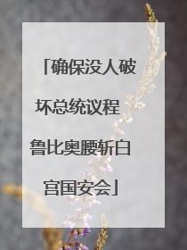 确保没人破坏总统议程 鲁比奥腰斩白宫国安会