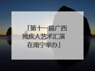 第十一届广西残疾人艺术汇演在南宁举办