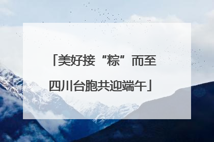 美好接“粽”而至 四川台胞共迎端午