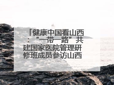 健康中国看山西：“一带一路”共建国家医院管理研修班成员参访山西省人民医院