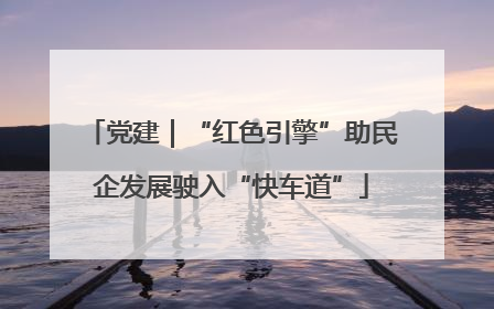 党建｜“红色引擎”助民企发展驶入“快车道”