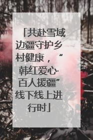 共赴雪域边疆守护乡村健康，“韩红爱心·百人援疆”线下线上进行时