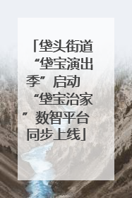垡头街道“垡宝演出季”启动 “垡宝治家”数智平台同步上线