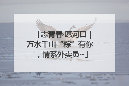志青春·愿河口｜万水千山“粽”有你，情系外卖员~