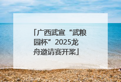 广西武宣“武粮园杯”2025龙舟邀请赛开桨