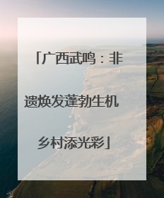 广西武鸣：非遗焕发蓬勃生机 乡村添光彩