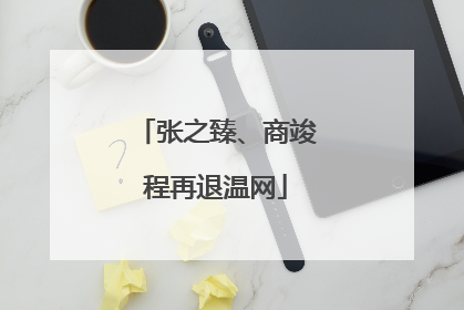 张之臻、商竣程再退温网