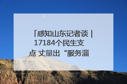 感知山东记者谈｜17184个民生支点 丈量出“服务淄博”的文明温度
