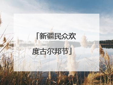 新疆民众欢度古尔邦节
