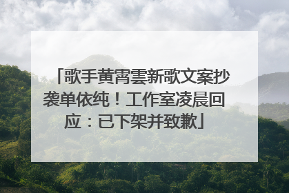 歌手黄霄雲新歌文案抄袭单依纯！工作室凌晨回应：已下架并致歉