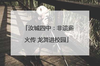 汝城四中：非遗薪火传 龙舞进校园