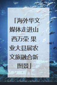 海外华文媒体走进山西万荣 果业大县展农文旅融合新图景