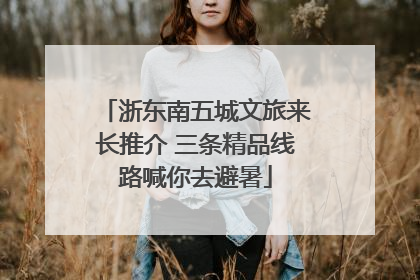 浙东南五城文旅来长推介 三条精品线路喊你去避暑