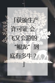 获颁生产许可证 会飞又会游的“鲲龙”到底有多牛？