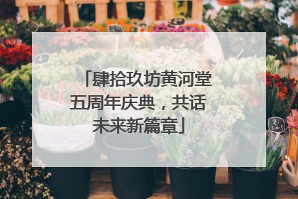 肆拾玖坊黄河堂五周年庆典，共话未来新篇章