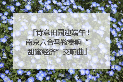 诗意田园迎端午！南京六合马鞍奏响“甜蜜经济”交响曲