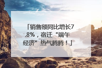 销售额同比增长7.8%，宿迁“端午经济”热气腾腾！
