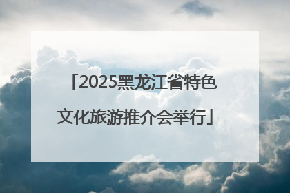 2025黑龙江省特色文化旅游推介会举行