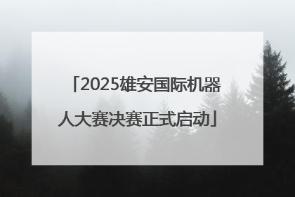2025雄安国际机器人大赛决赛正式启动